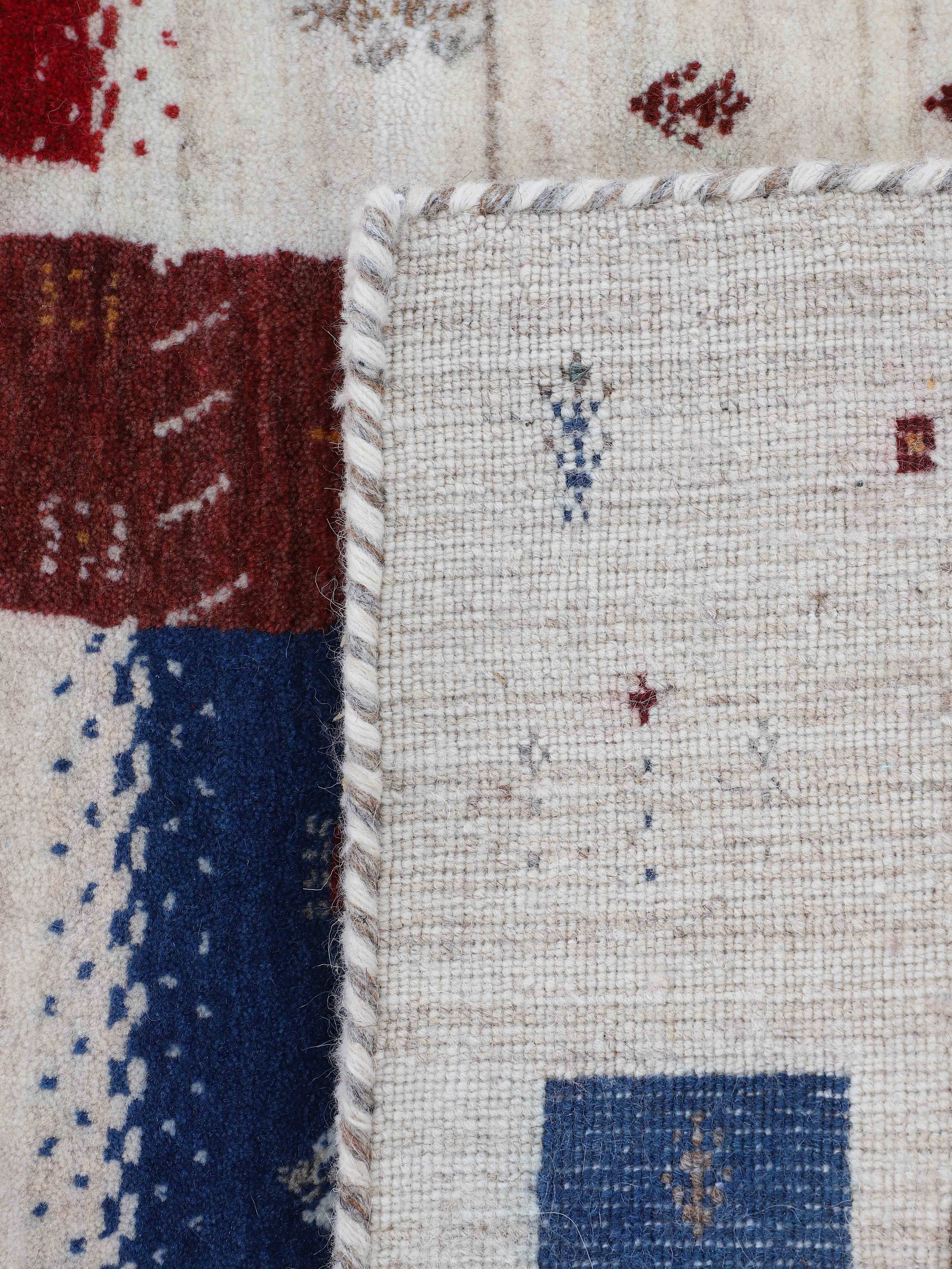 Wollteppich Gabbeh Soni Läufer Multicolor