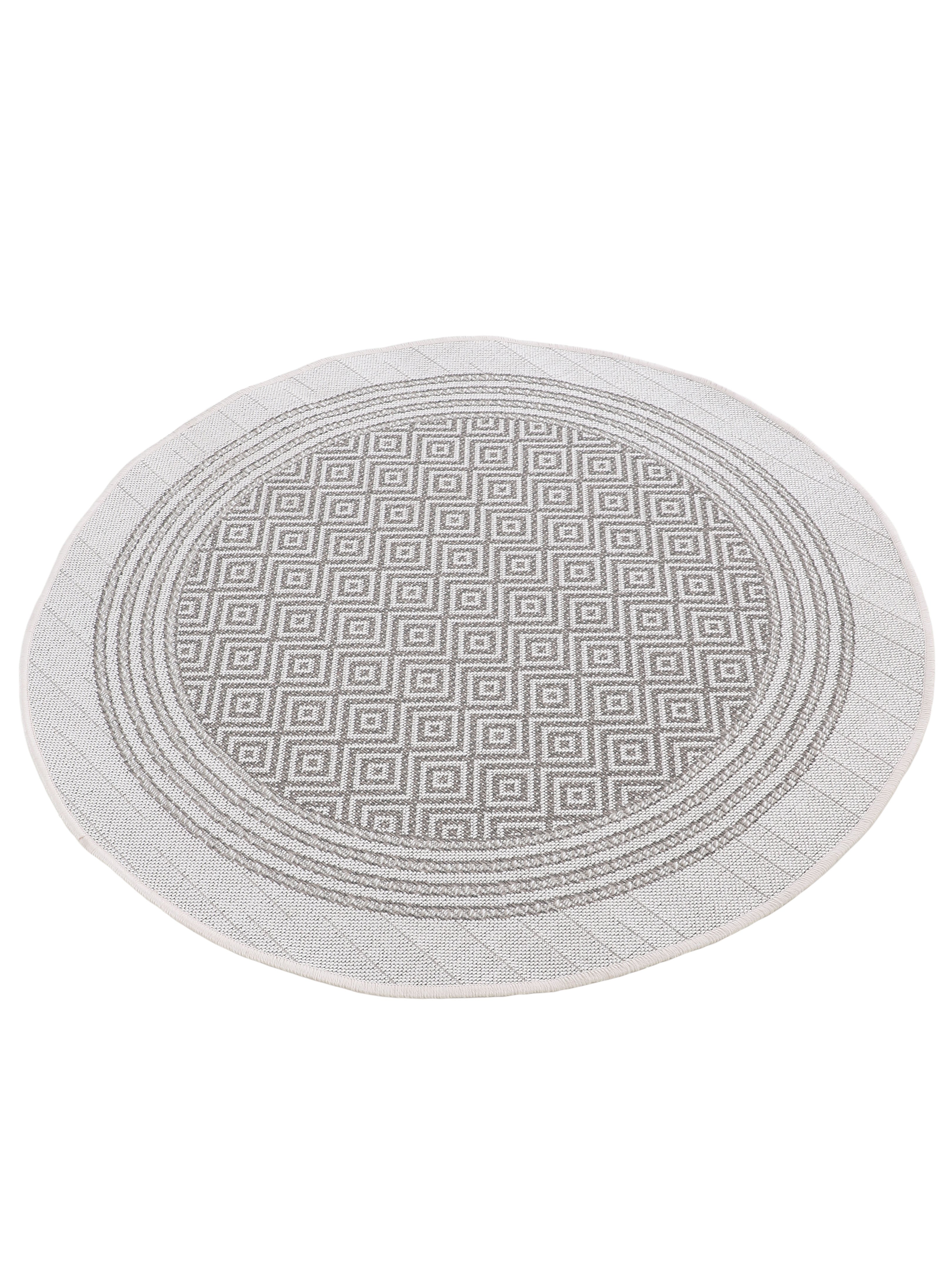 In- & Outdoor Teppich Boho Rund