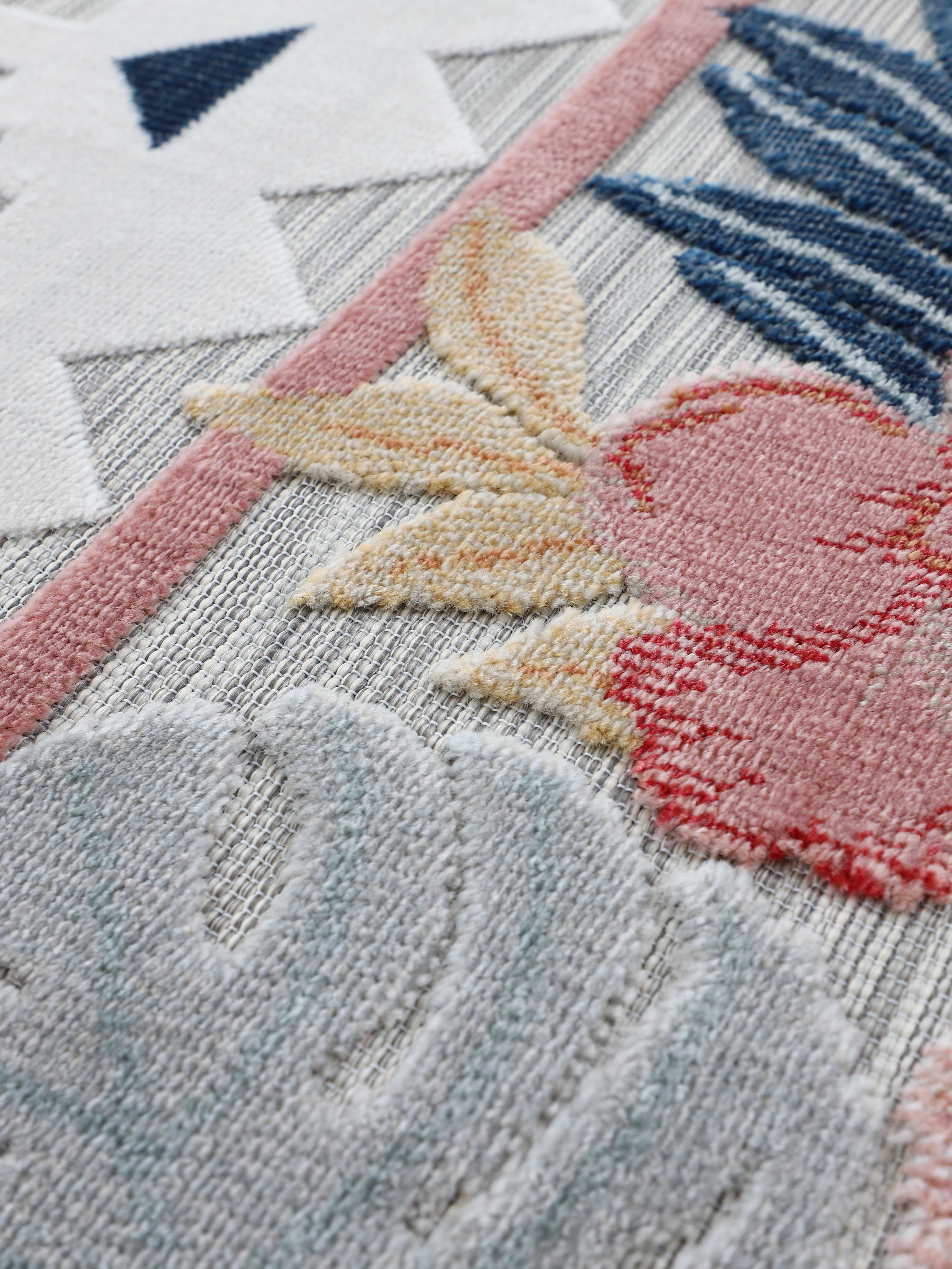 In- & Outdoor Teppich Deja Läufer Multicolor