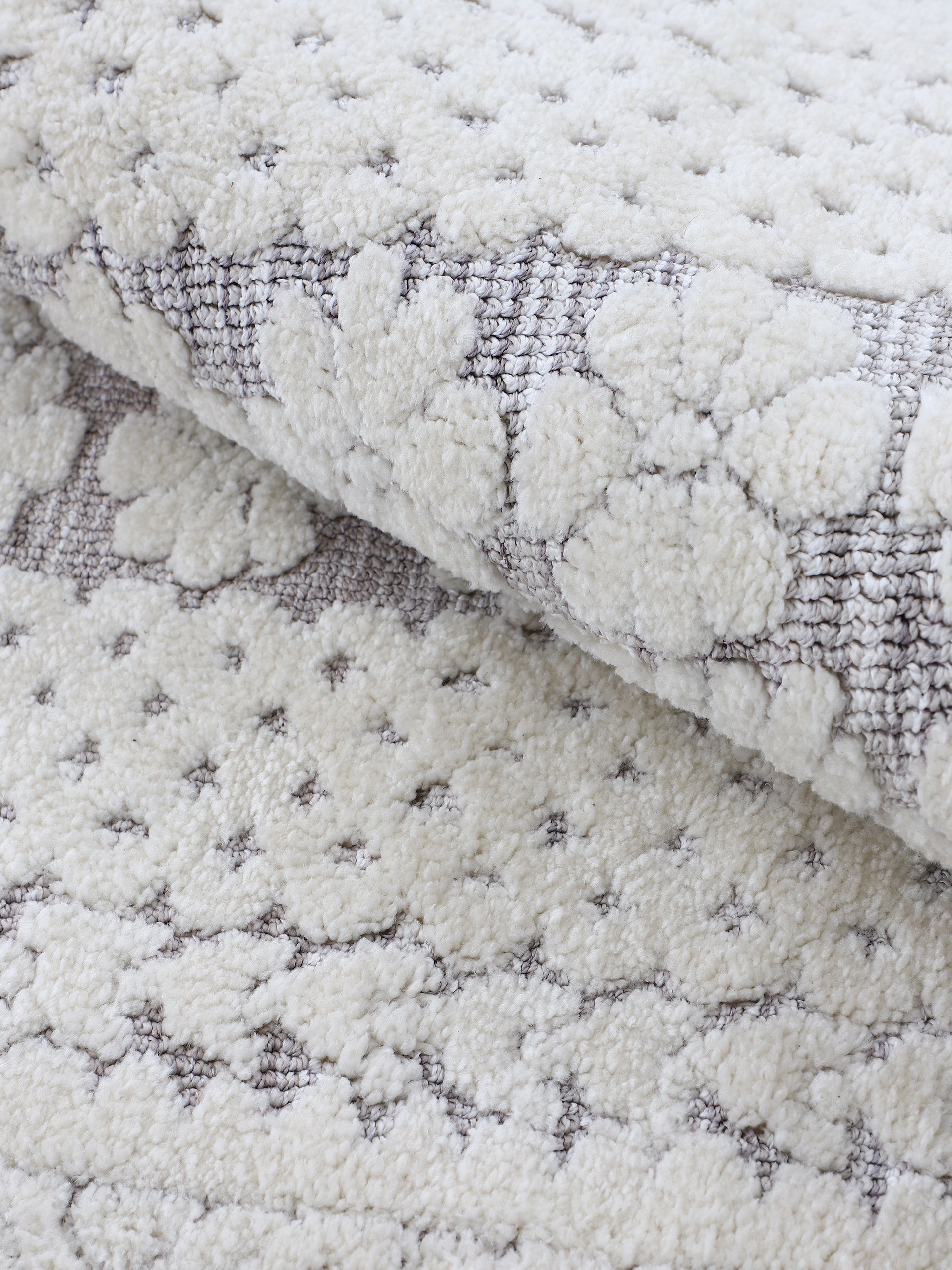 Teppich Holly Creme/Braun