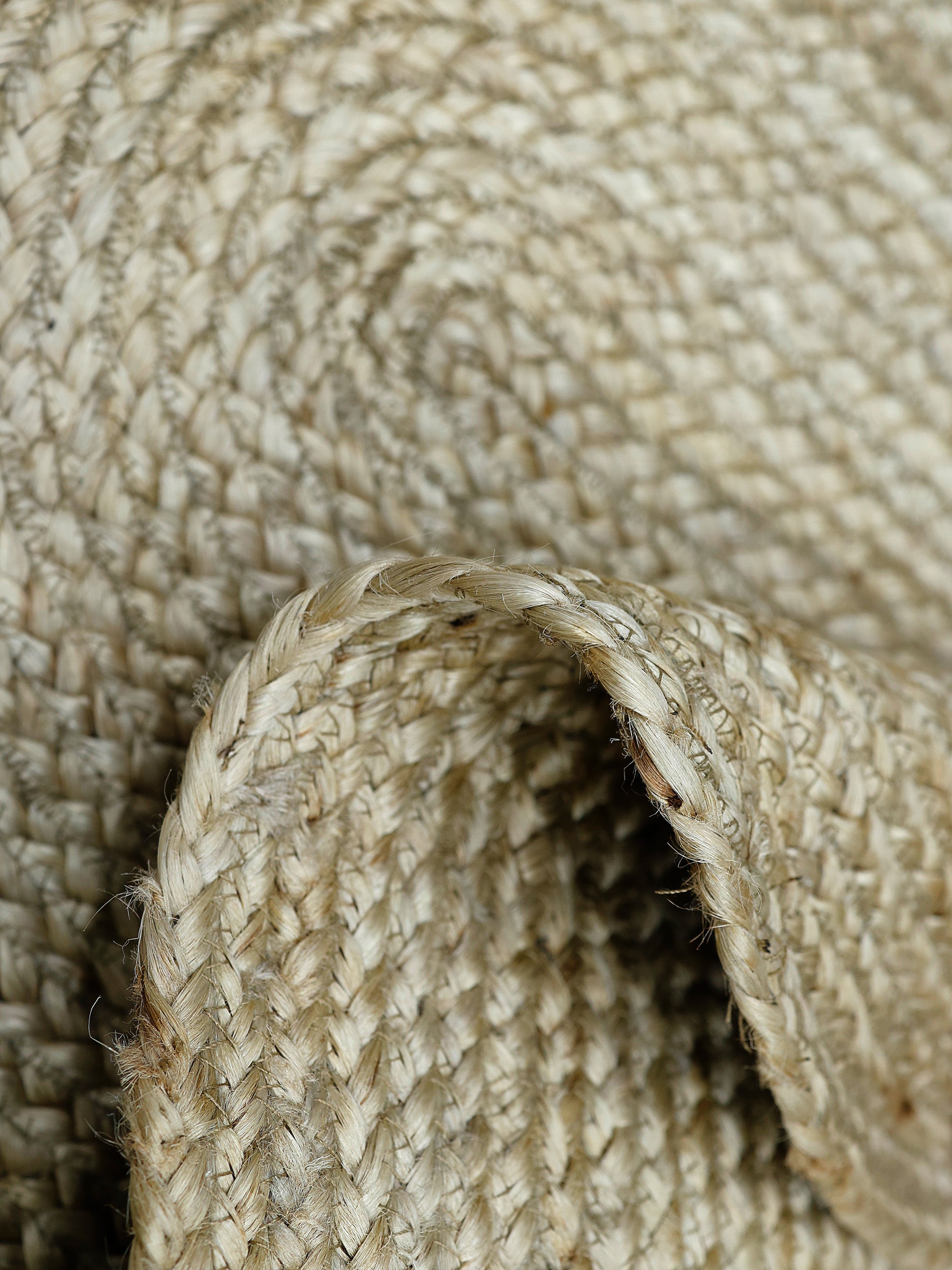 Juteteppich Alia Taupe