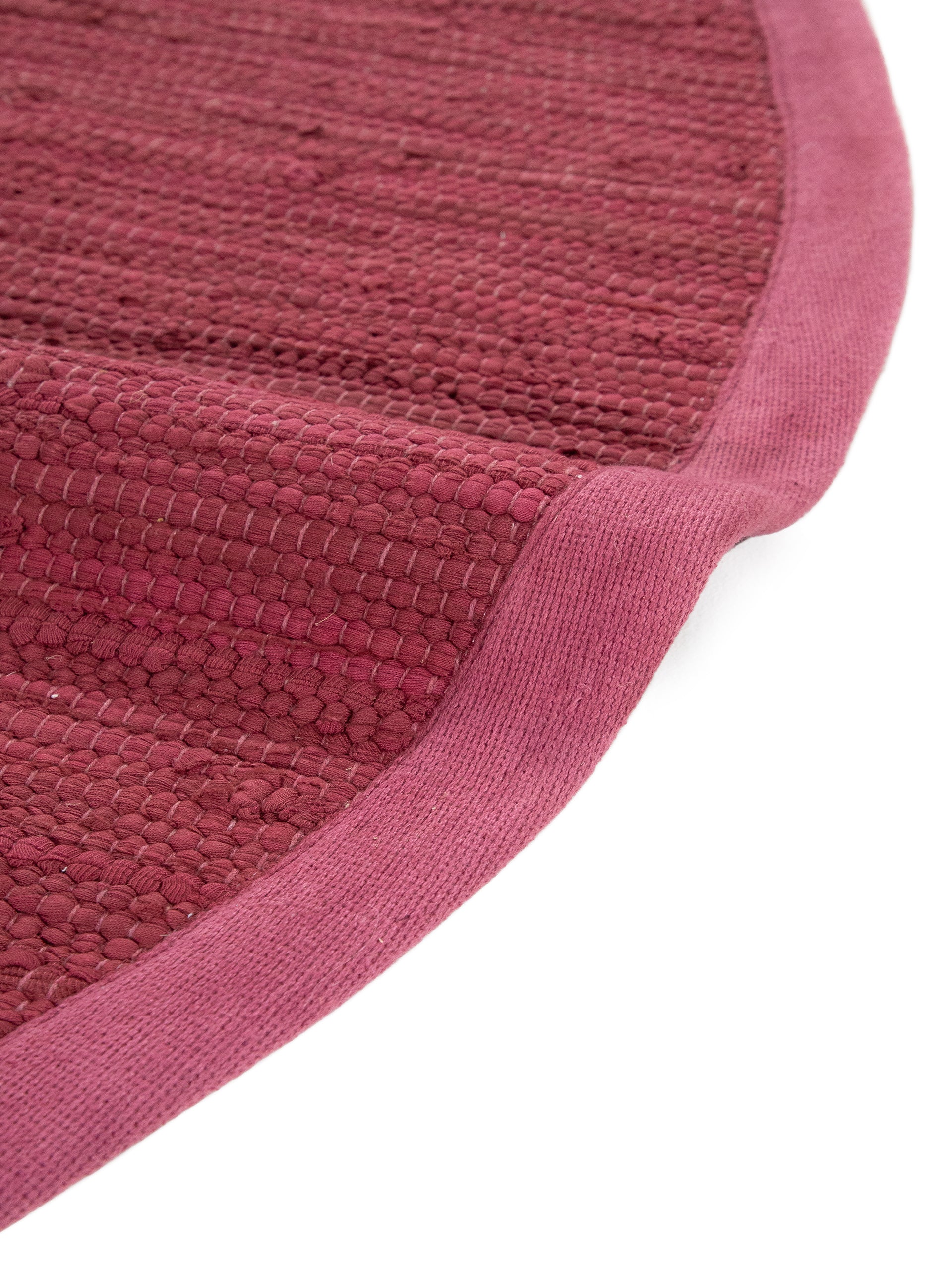 Kelim Chindi Uni Rund in violett