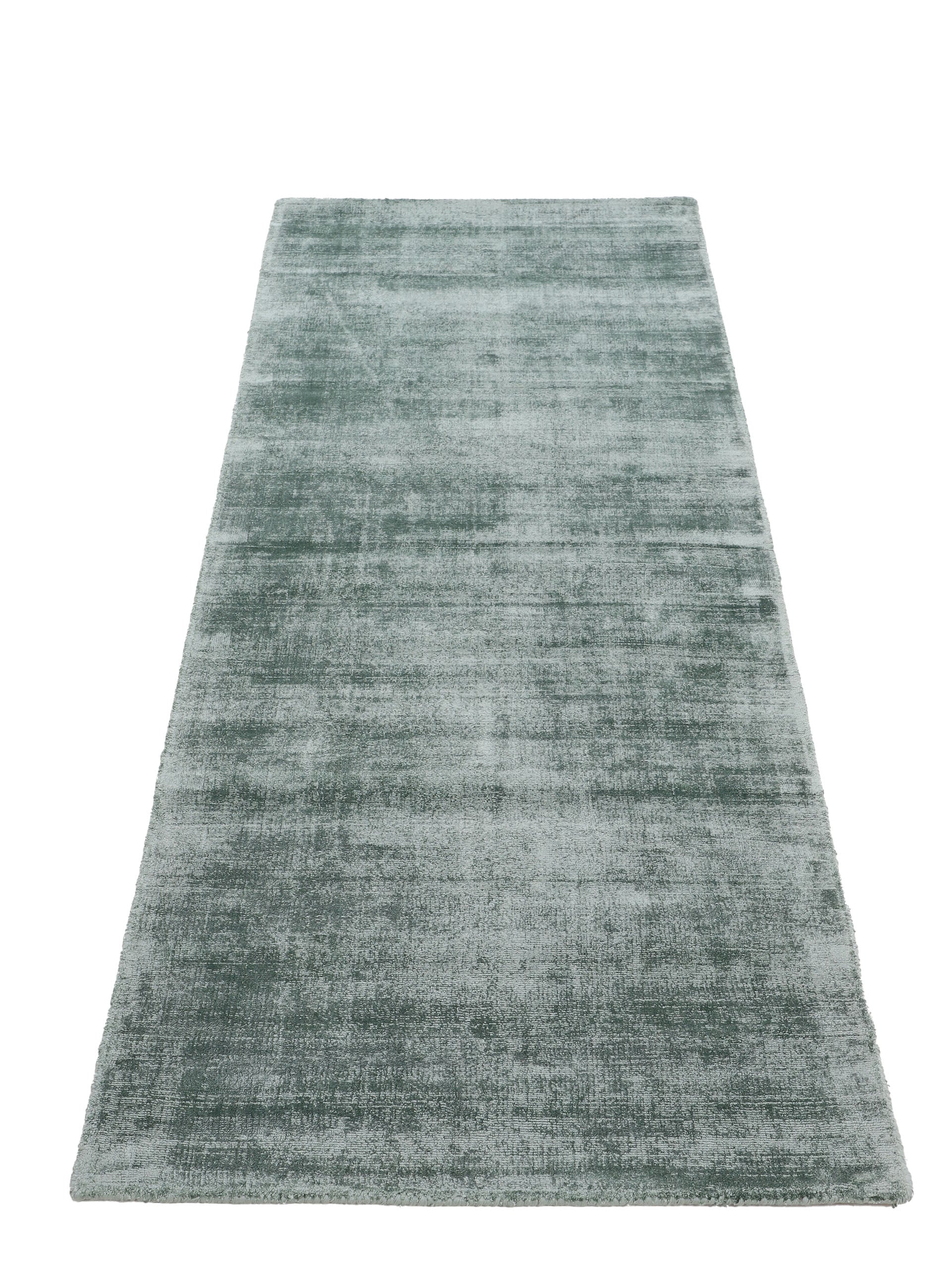 Viskoseteppich Ava Läufer Mint in mint aus viskose