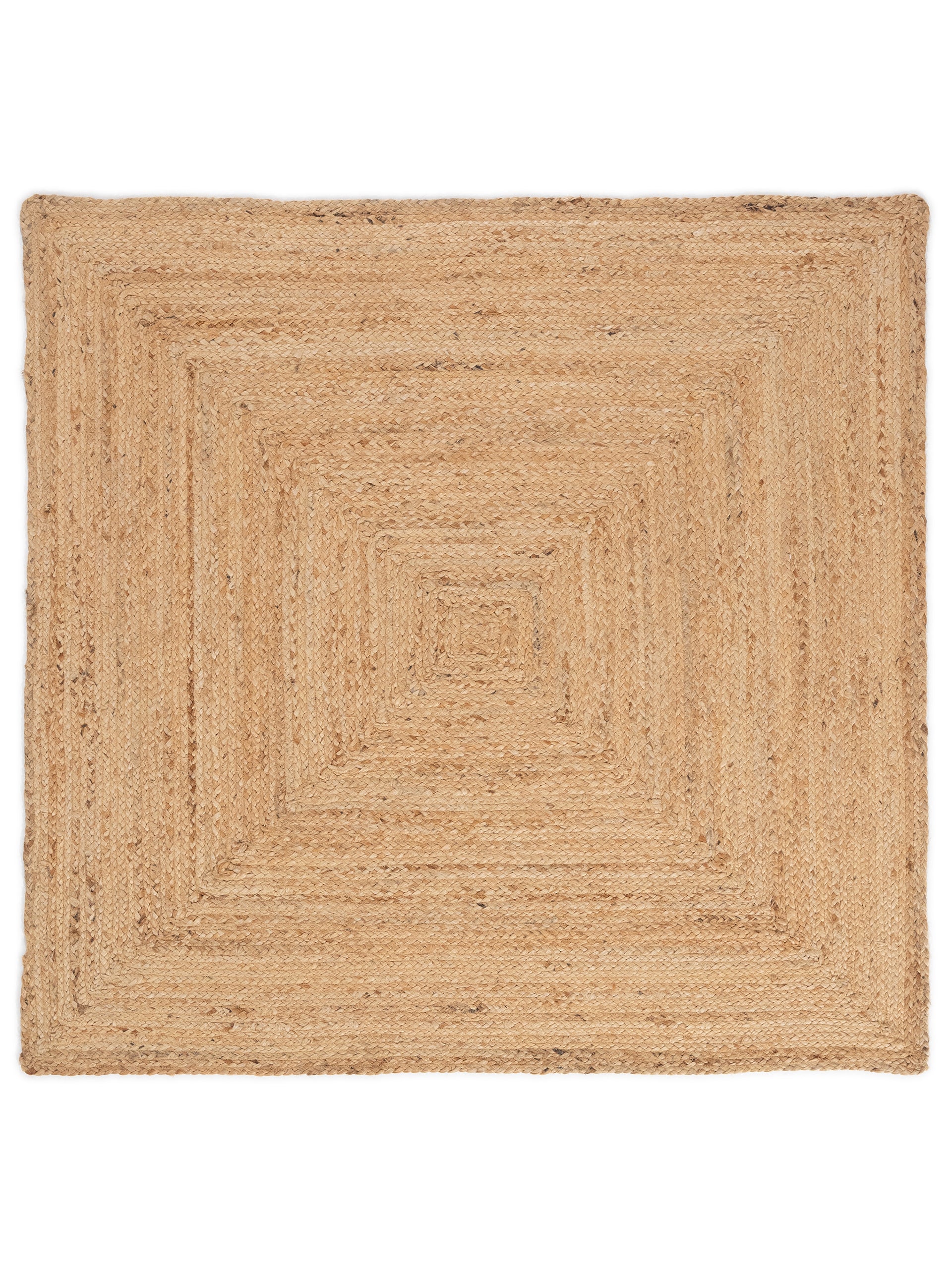 Juteteppich Nele Quadratisch Beige aus Sisal/Jute