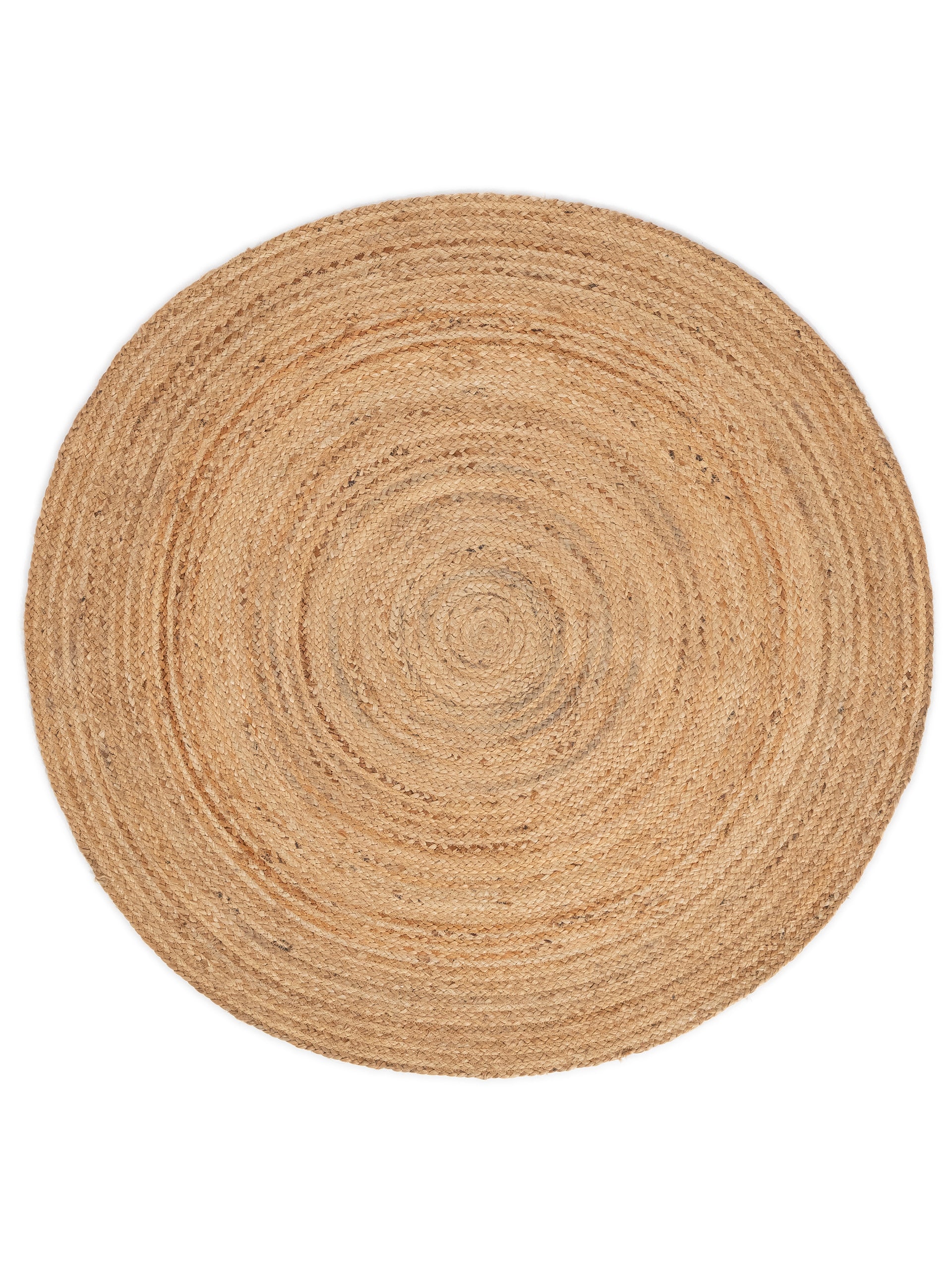 Juteteppich Nele Rund Beige aus Sisal/Jute
