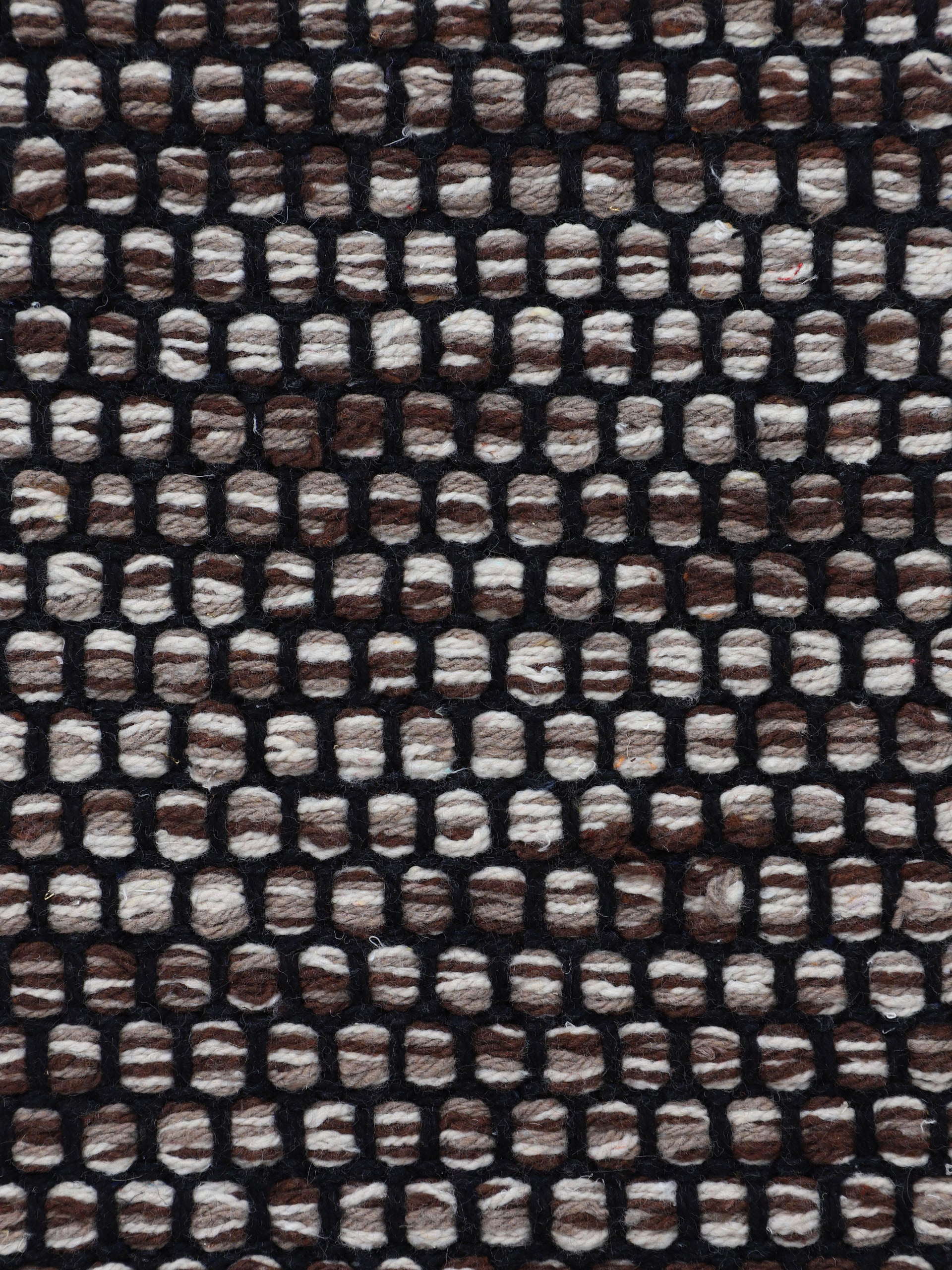 Flachgewebeteppich Kelim Mia Läufer Braun in braun aus baumwolle