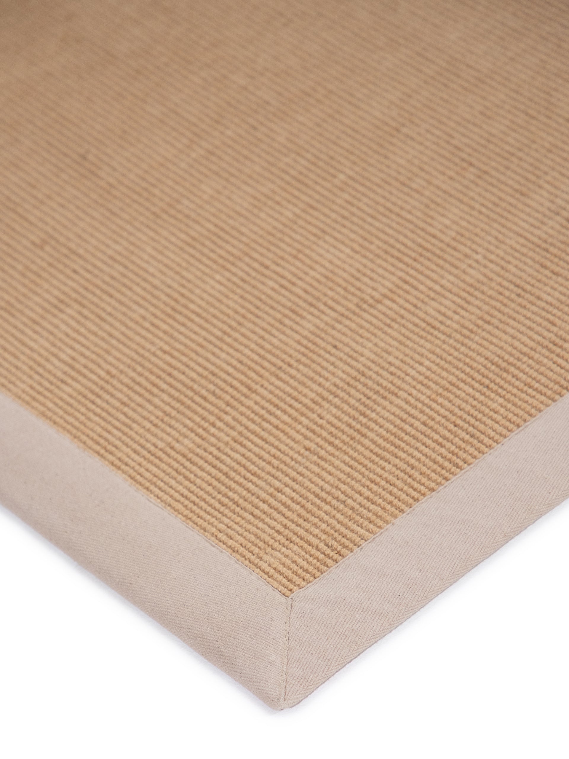 Sisalteppich Beige in beige aus sisal/jute