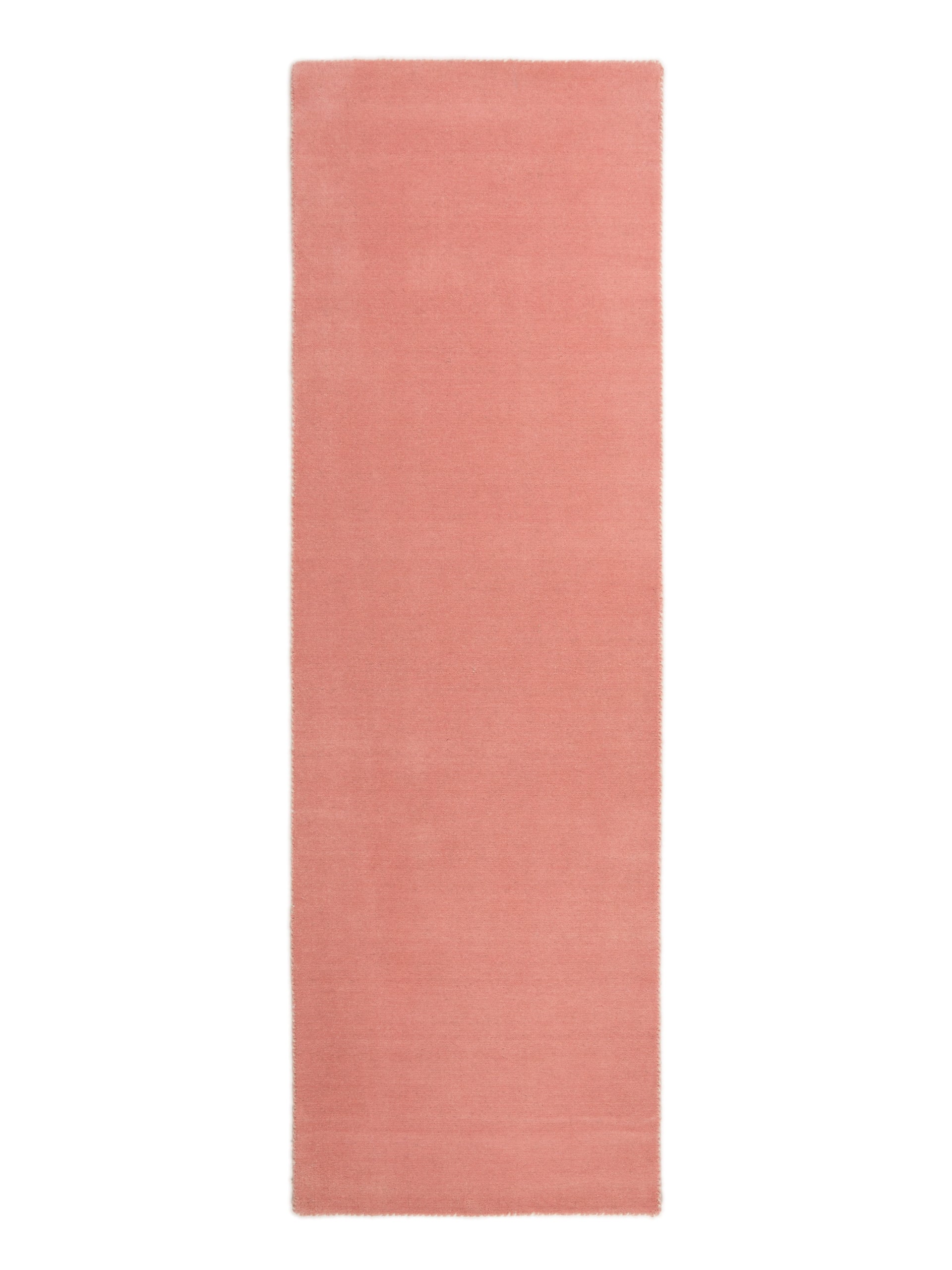 Wollteppich Gabbeh Lola Läufer Rosa aus Wolle