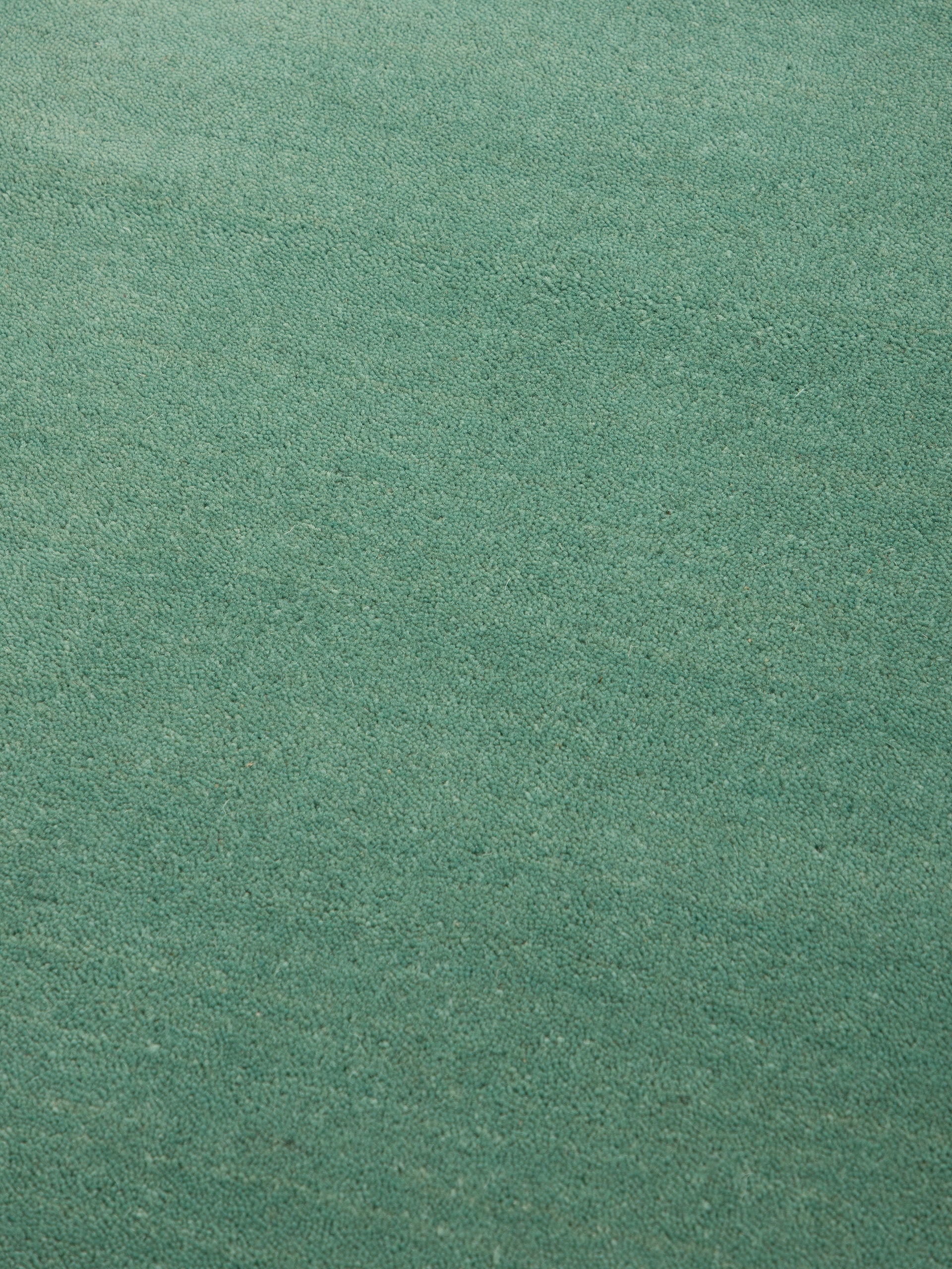 Wollteppich Gabbeh Lola Türkis aus Wolle