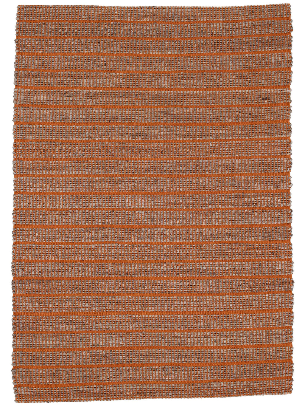 Juteteppich Lara Orange - Handgewebt & aus Sisal/Jute