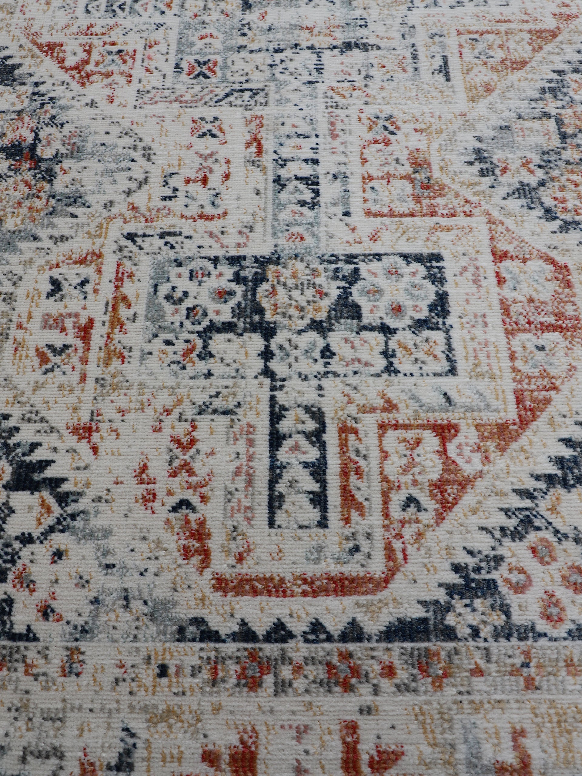 Flachgewebeteppich Rina