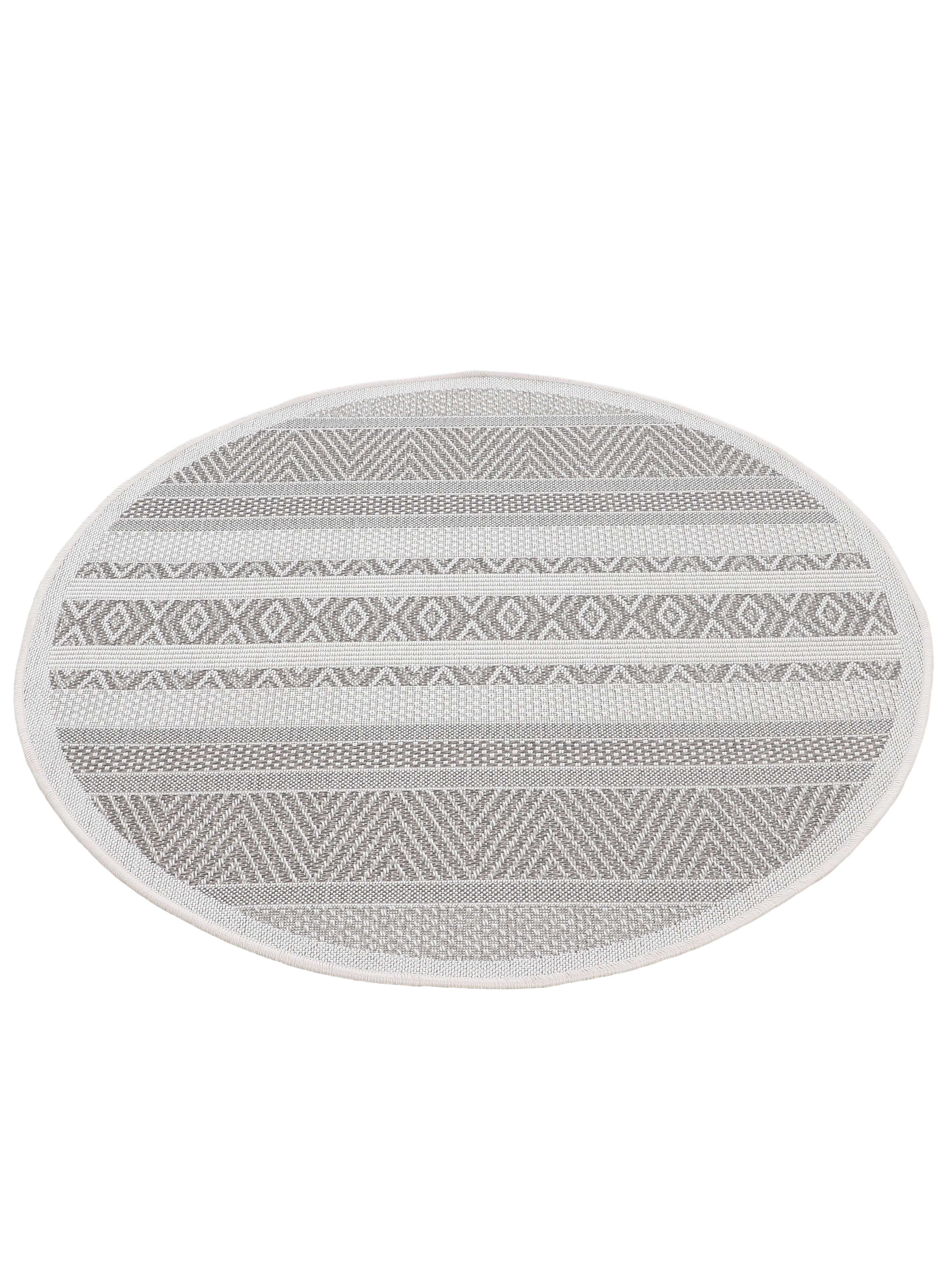 In- & Outdoor Teppich Boho Rund