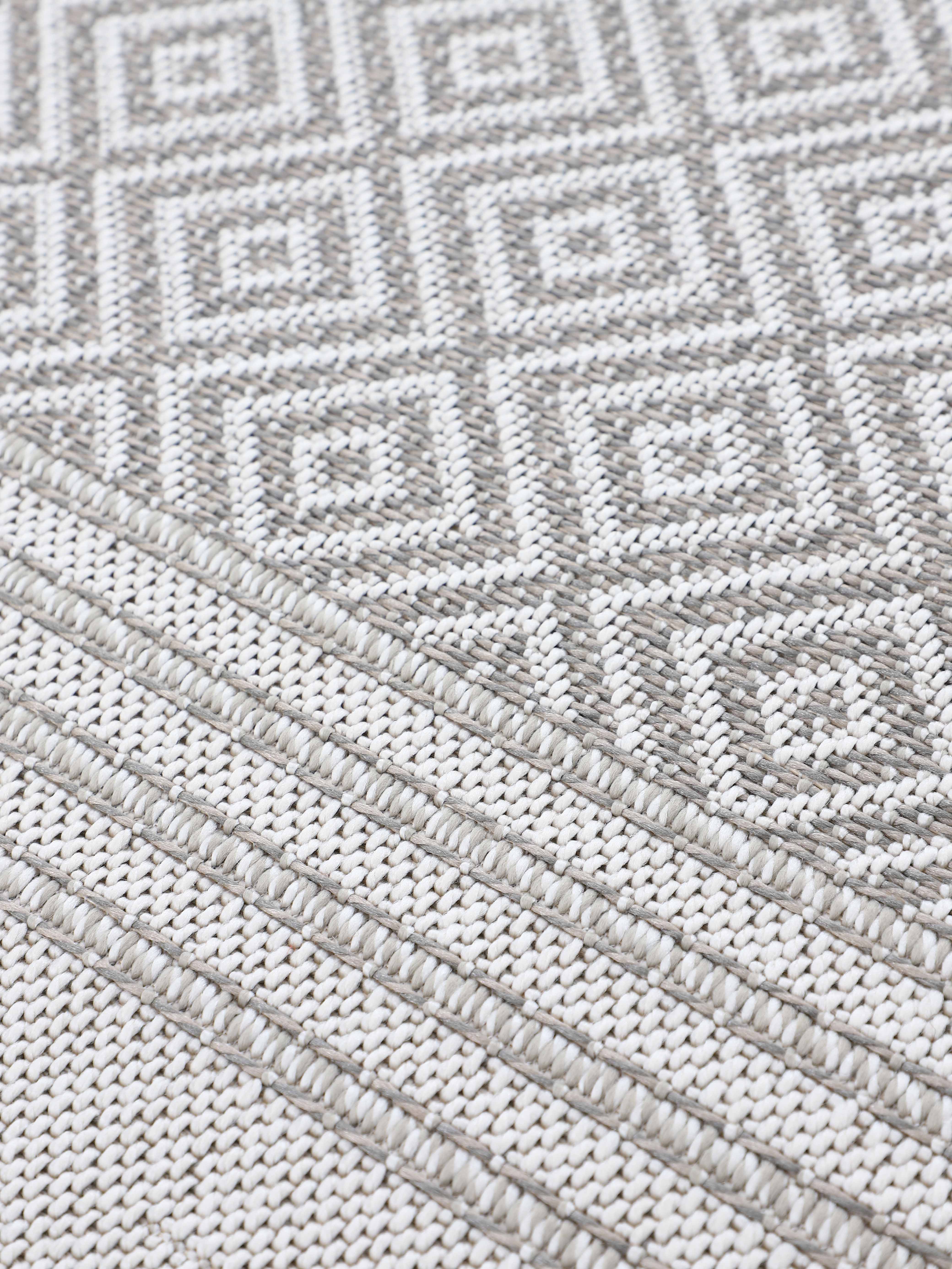 In- & Outdoor Teppich Boho Rund
