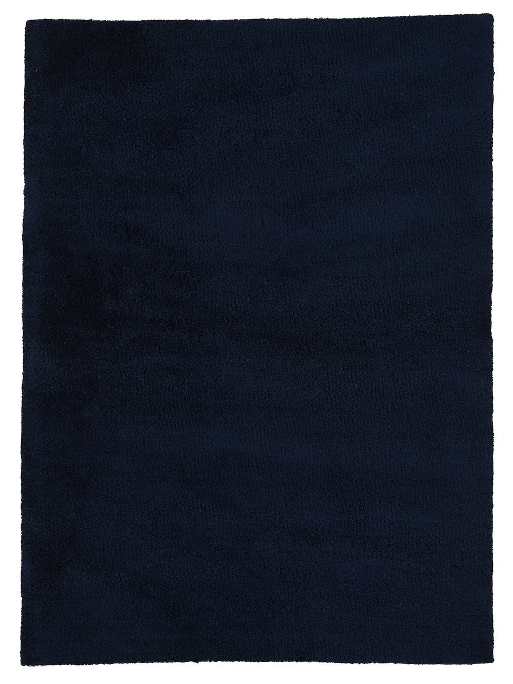 Hochflorteppich Silky Blau - Handgetuftet & aus Kunstfaser