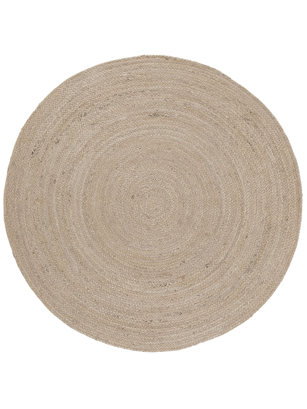 Juteteppich Nele Rund Taupe